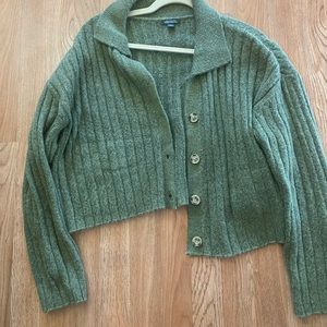 Green wild fable sweater. Worn twice, great condition.